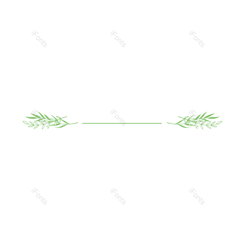线条图片,简约元素,分隔线PNG,绿色免抠素材